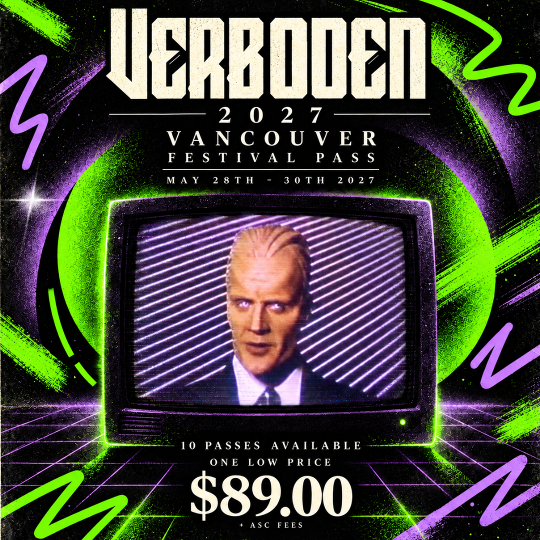 VERBODEN 2027 — BLIND FESTIVAL PASS - VANCOUVER