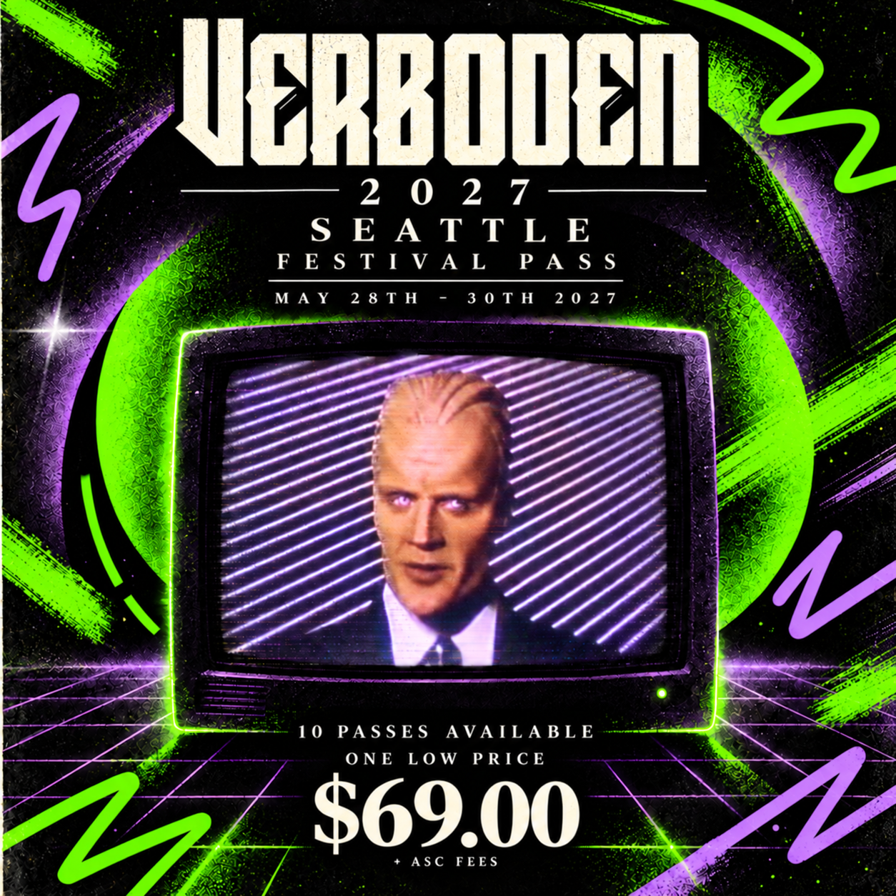 Verboden 2027 Blind Festival Pass - Seattle