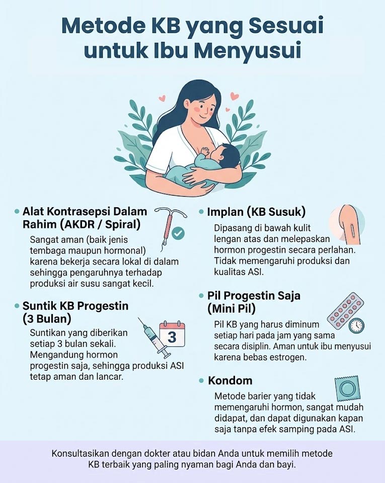Metode KB untuk Ibu Menyusui