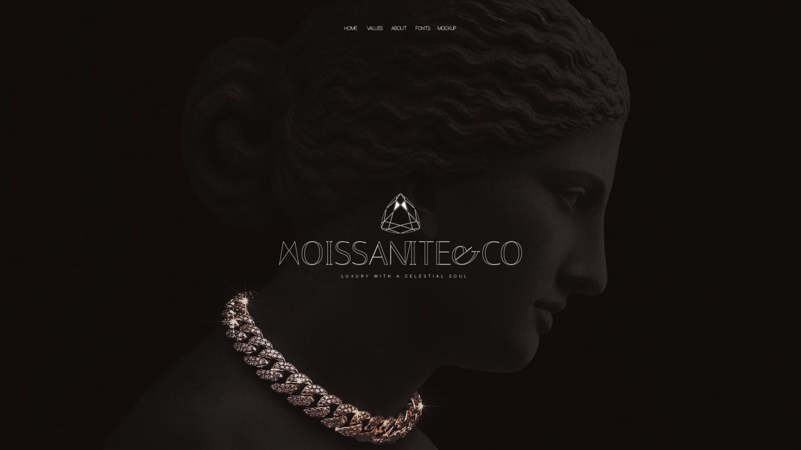Moissanite & Co branding project