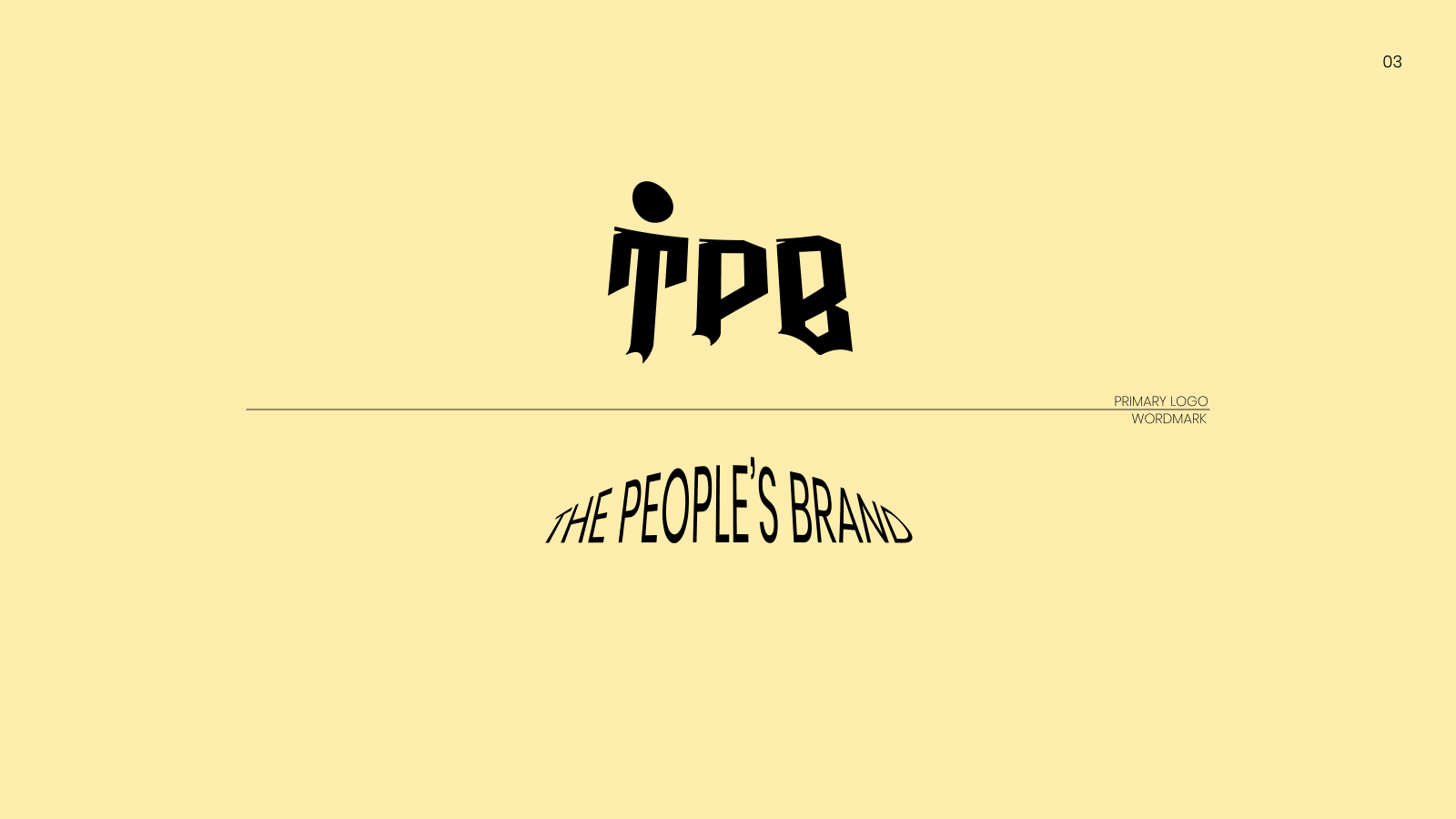 The People's Brand branding visual 09