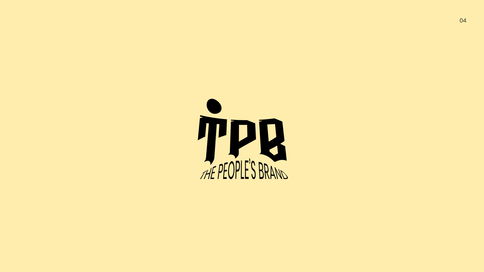 The People's Brand branding visual 10