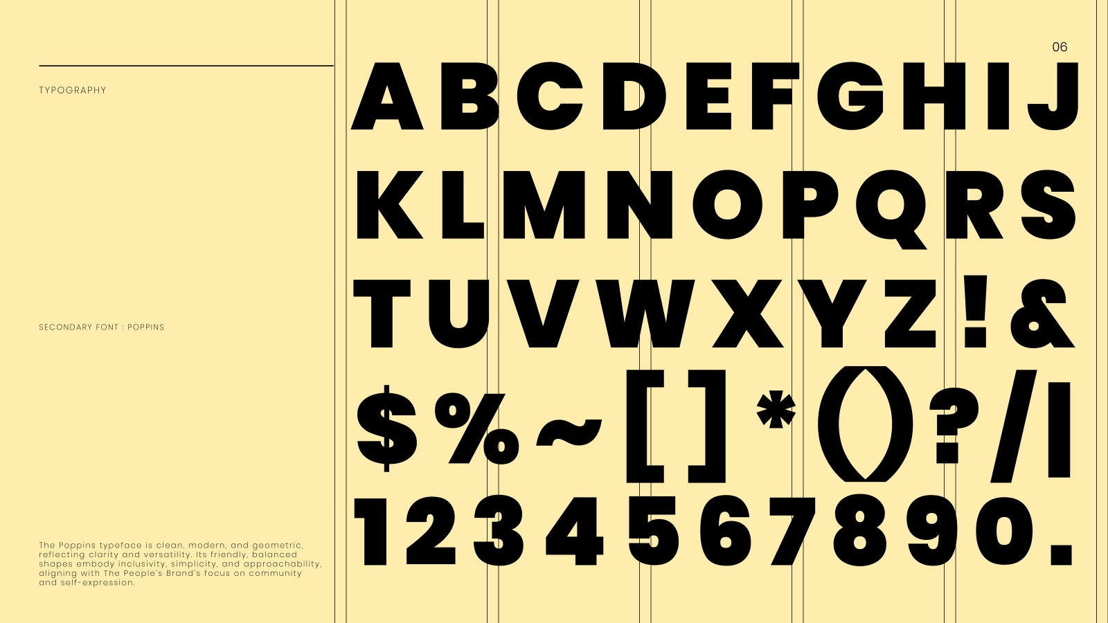 The People's Brand branding visual 12