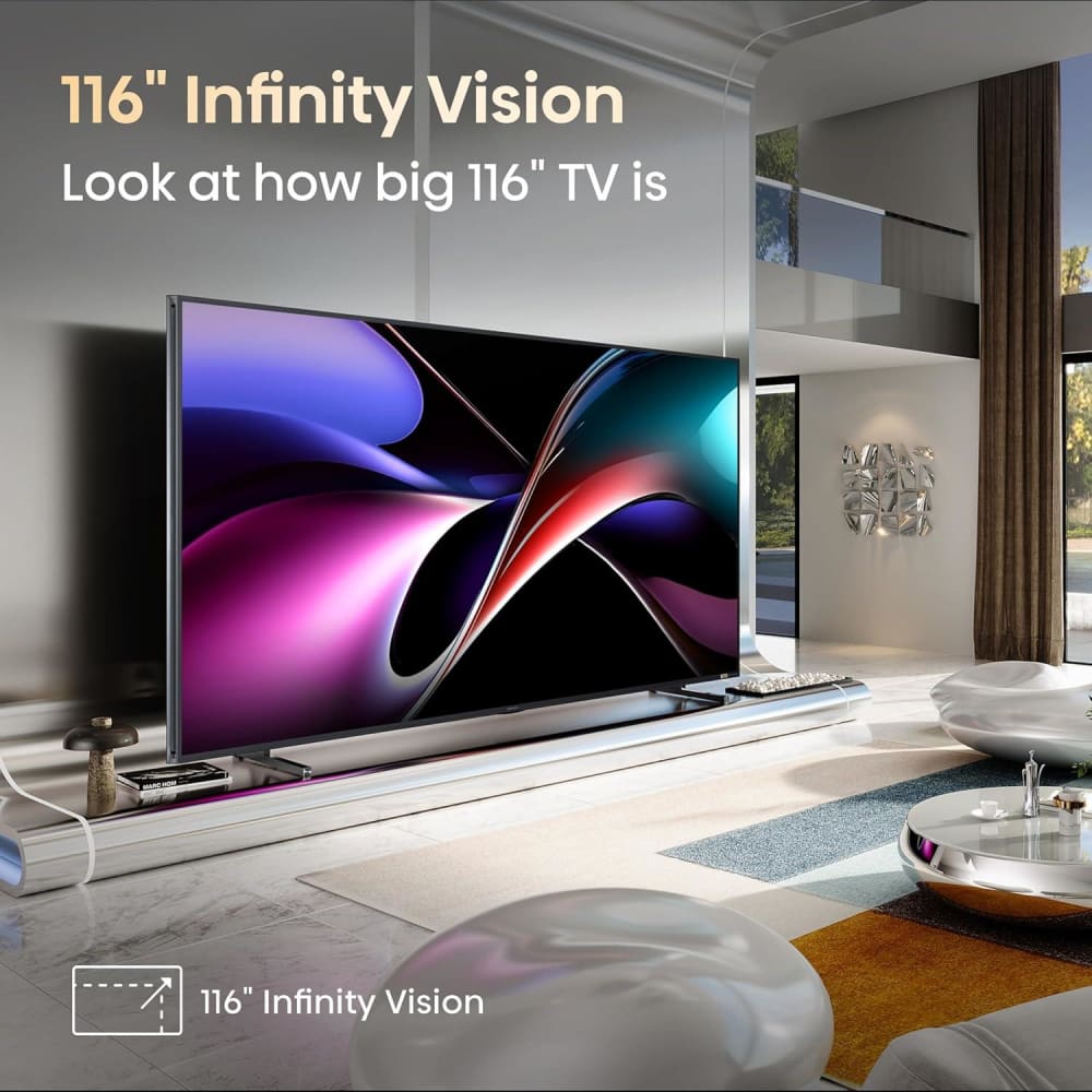 Hisense 116" QLED TV 116UX