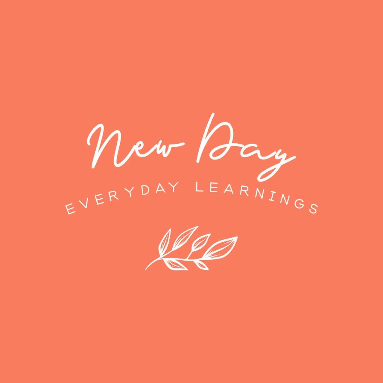 A minimalistic and delicate orange logo featuring a handwritten and a serif font 