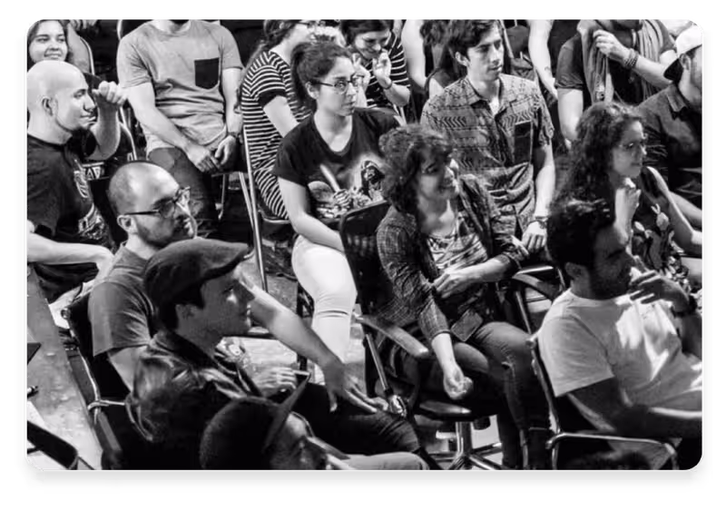 Placeit Team Members at an All Hands