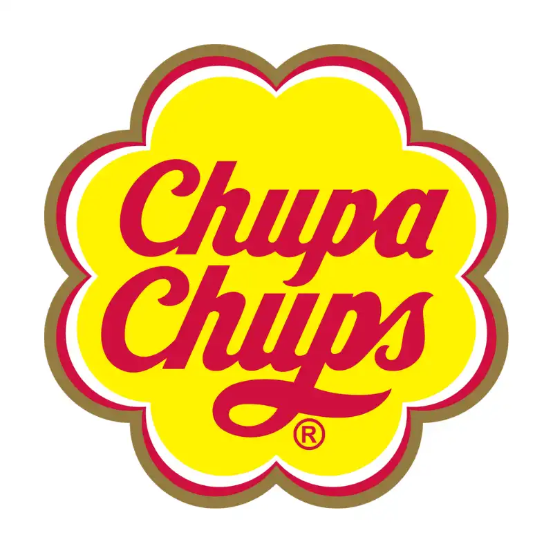 Chupa Chups Logo Illustrating a Section of Famous Yellow Logos for the Food Industry