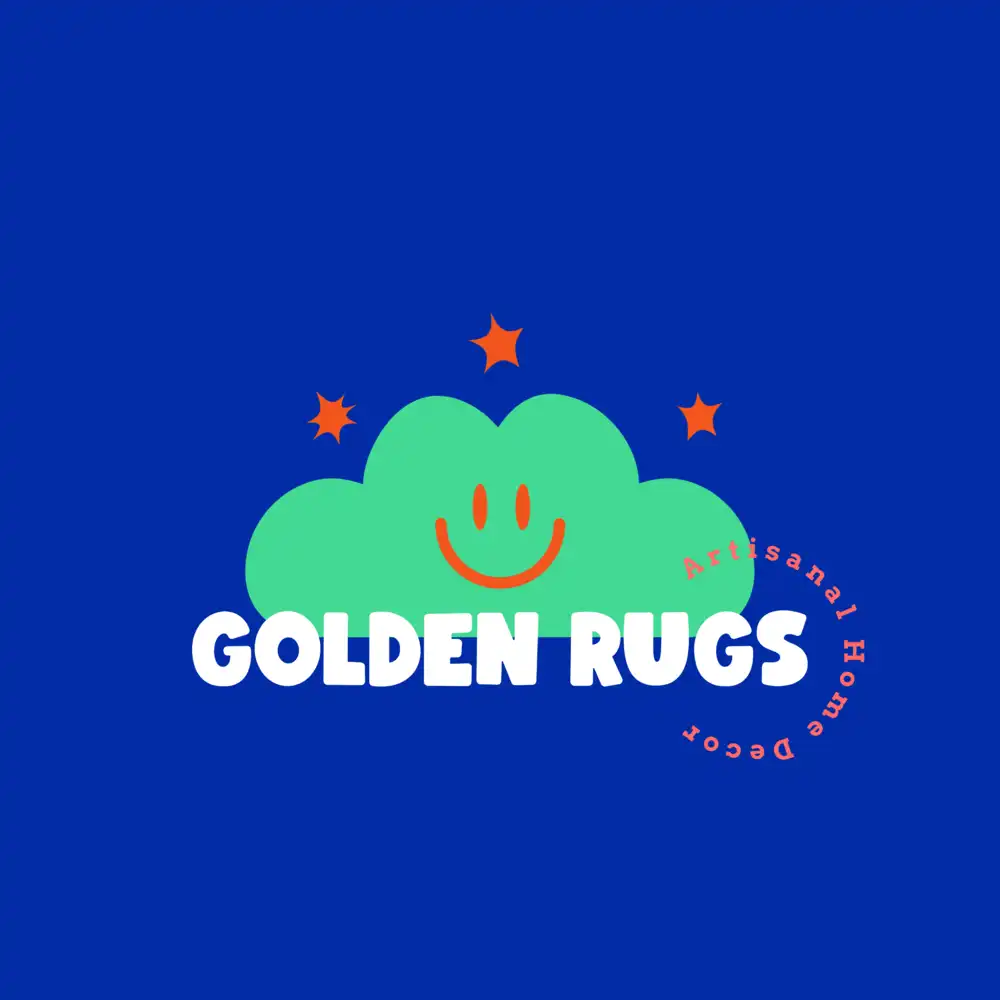 Handmade Rugs Logo Generator Featuring A Cute Cloud Graphic
