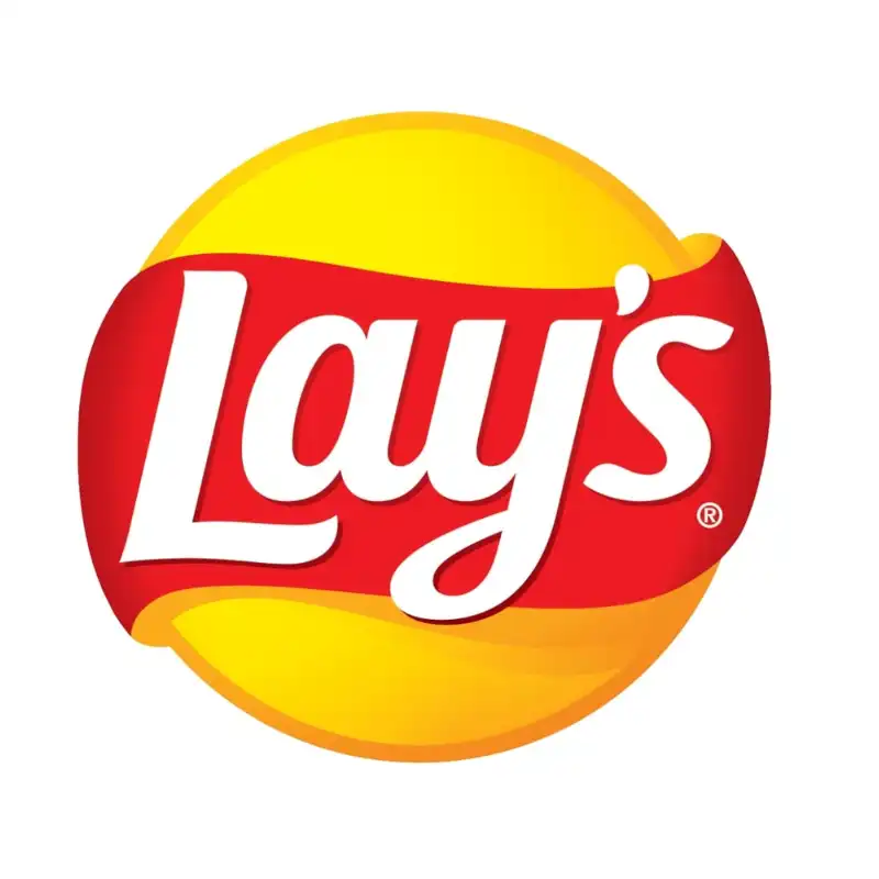 Lay's Logo as Part of a Yellow Logos Inspiration List for the Food Industry