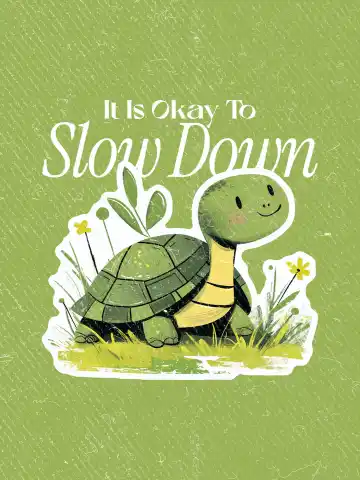 T-Shirt Design Generator Featuring a Turtle Graphic and a Sweet Message