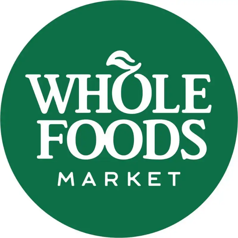 Whole Foods Market Logo Illustrating a Green Logos Section Regarding Food and Beverages