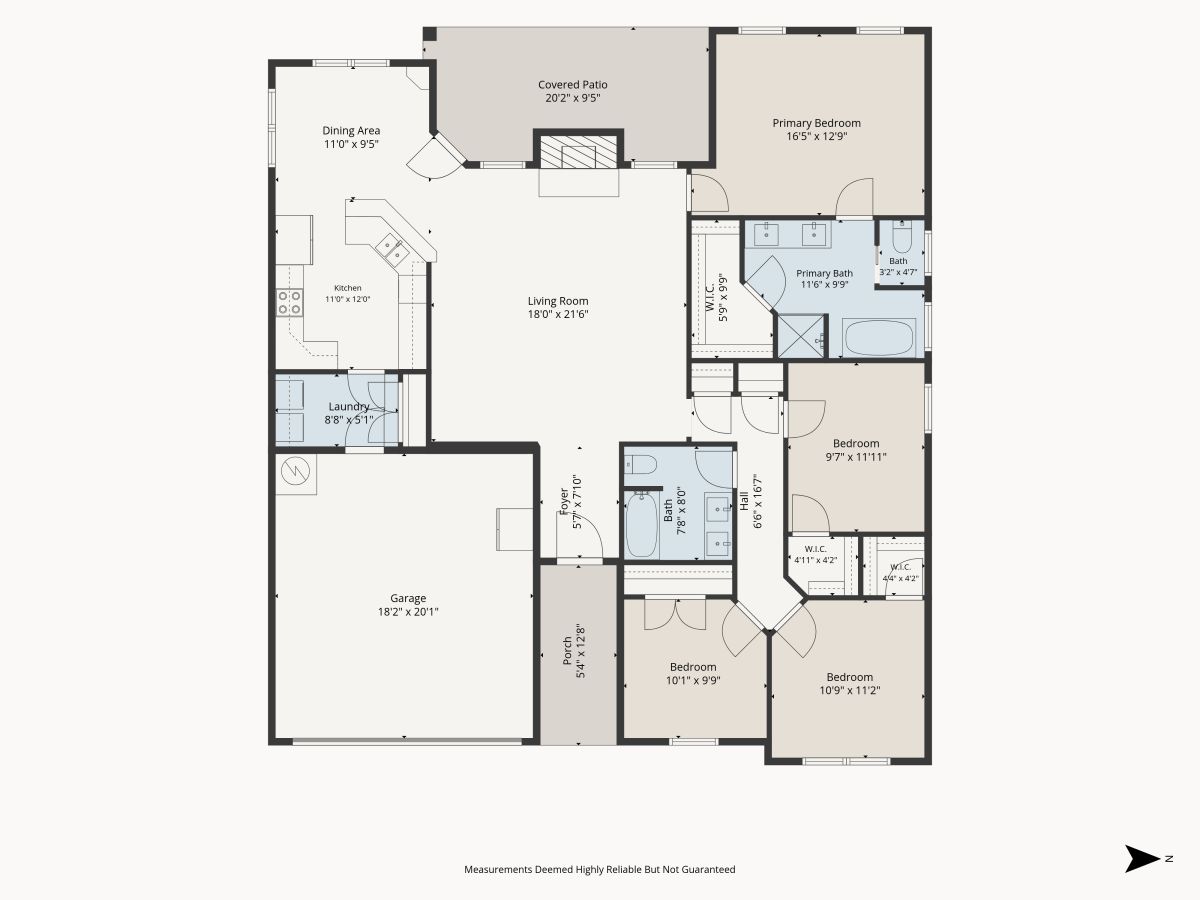 Floor plan of 11334 Windsor Park Drive in Tyler, Texas