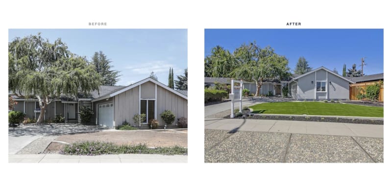 3665 Calico Avenue before and after remodel