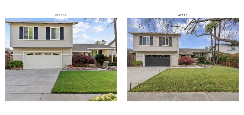 186 Castillon Way before and after remodel