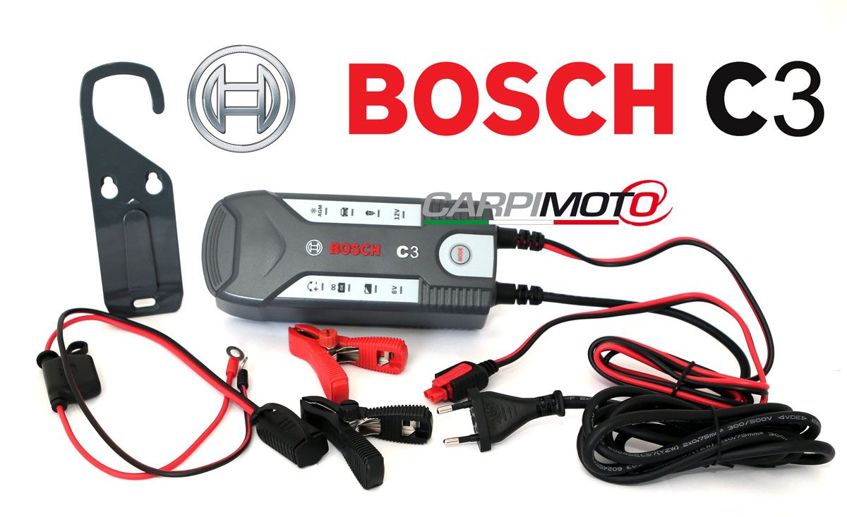 Battery Charger BOSCH C3 Smart Fully Automatic 6/12V