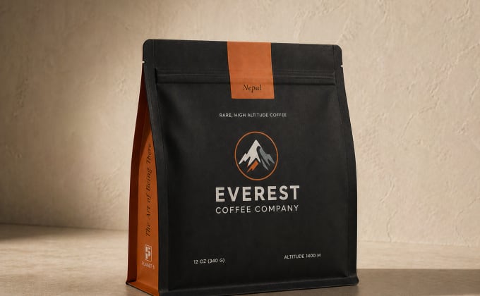 Everest Coffee Company bag