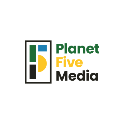 Planet Five Media - Horizontal Lockup