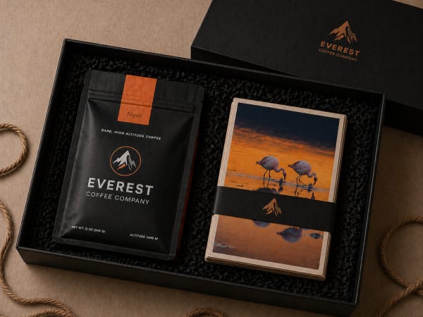 Everest Coffee Company gift set