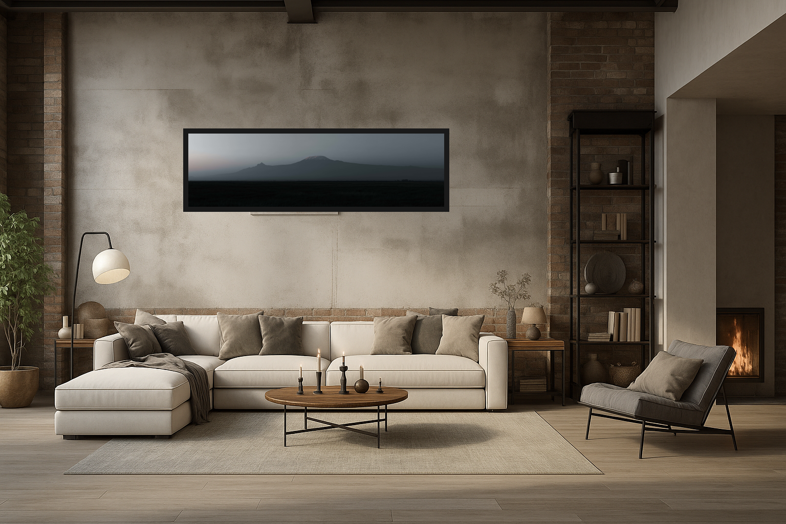 Letting Light Go in Living Room