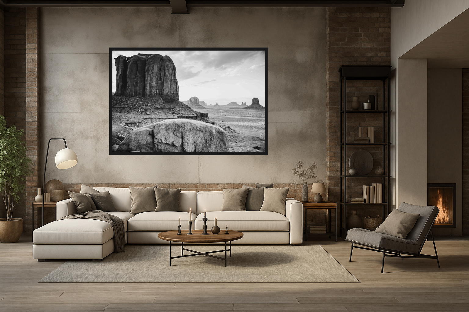 Desert Sentinels  in Living Room