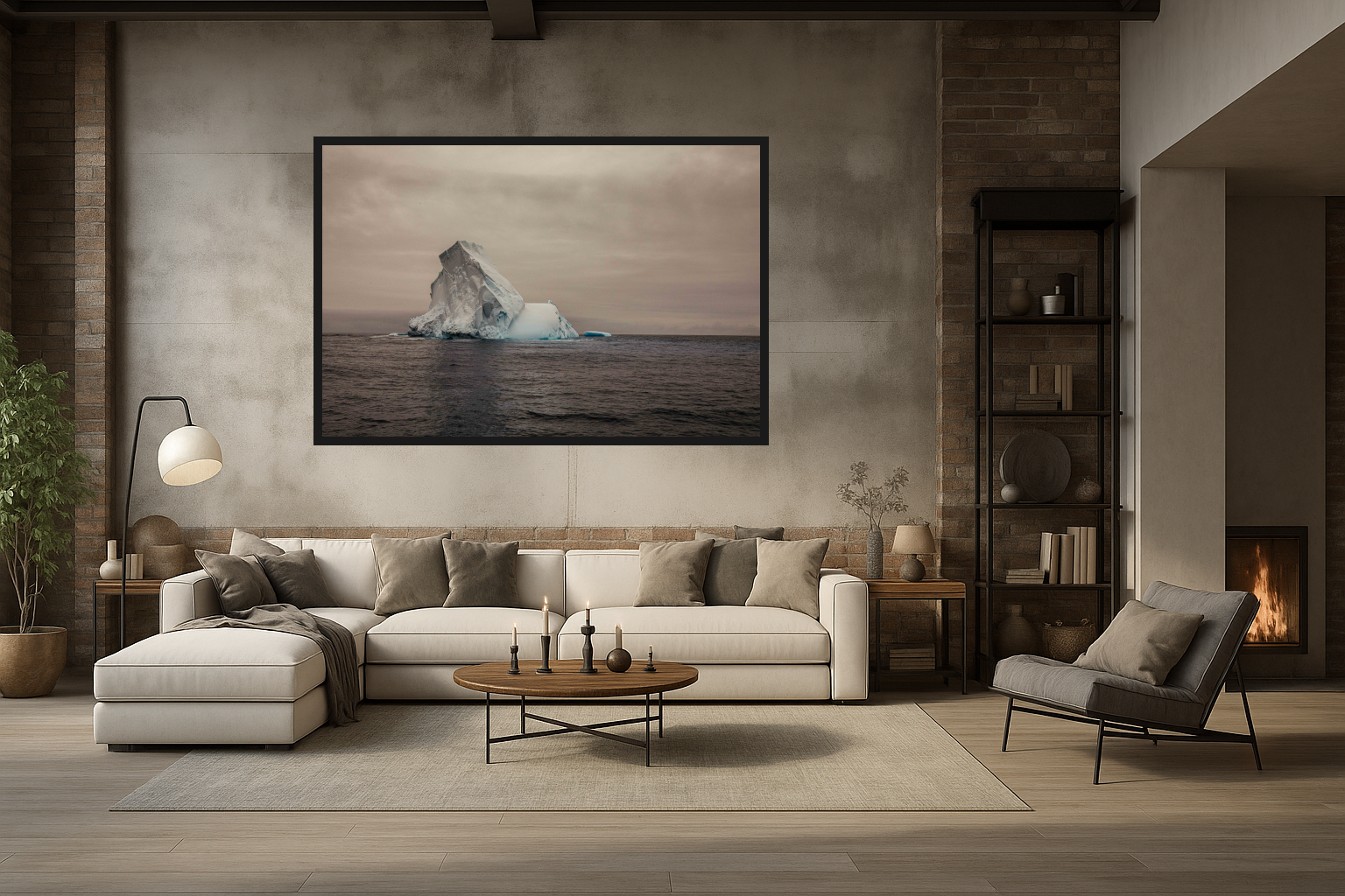 The Quiet Citadel in Living Room