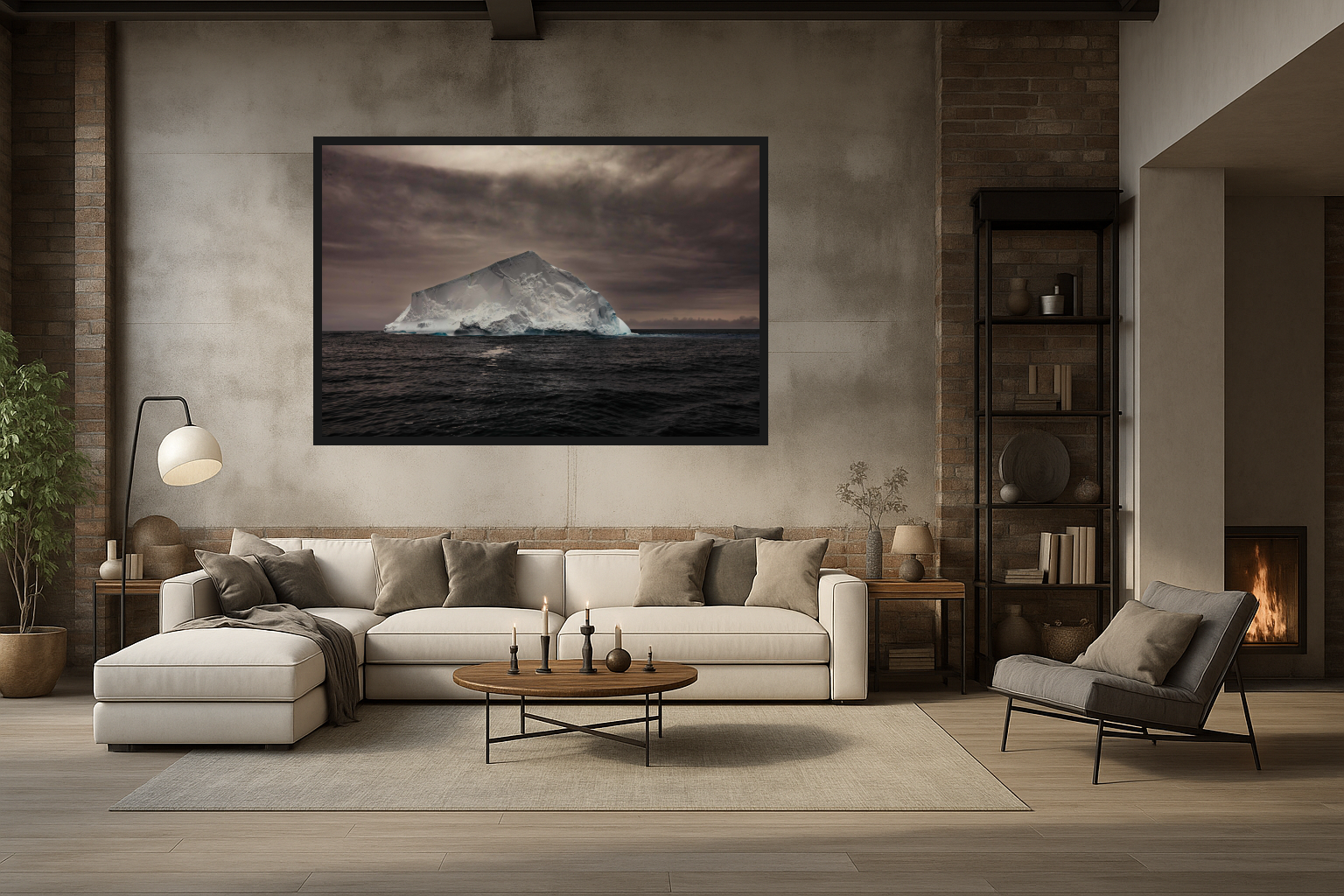 Polar Dawn in Living Room