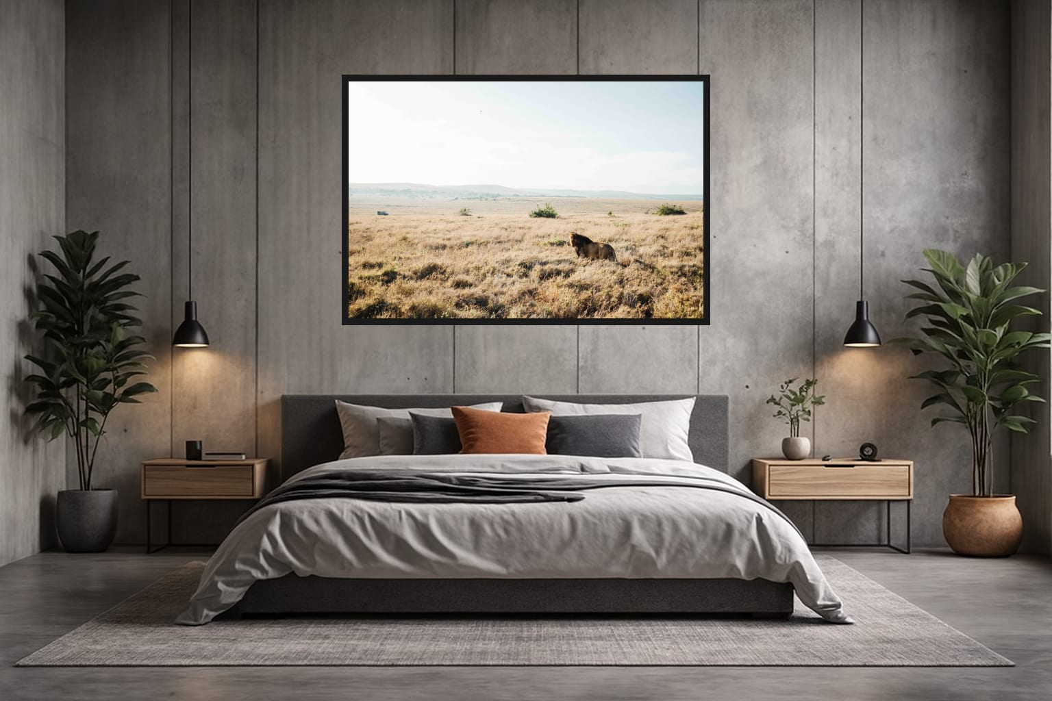 Mountain Monarch in a room