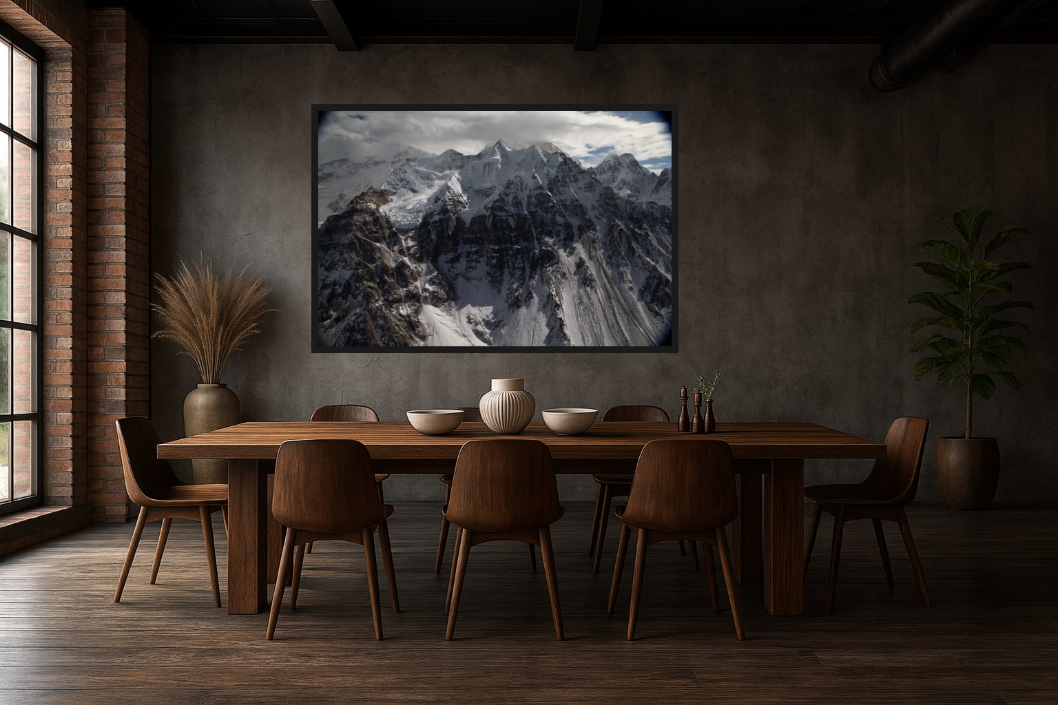 Cathedrals of Space in a room