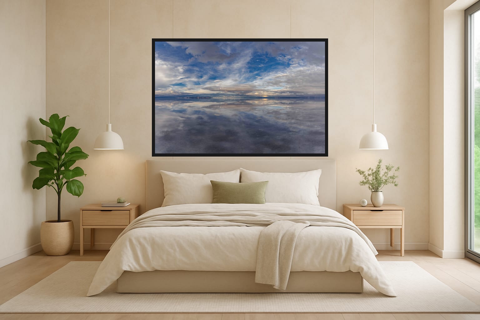 Reflection of the Heavens in a room