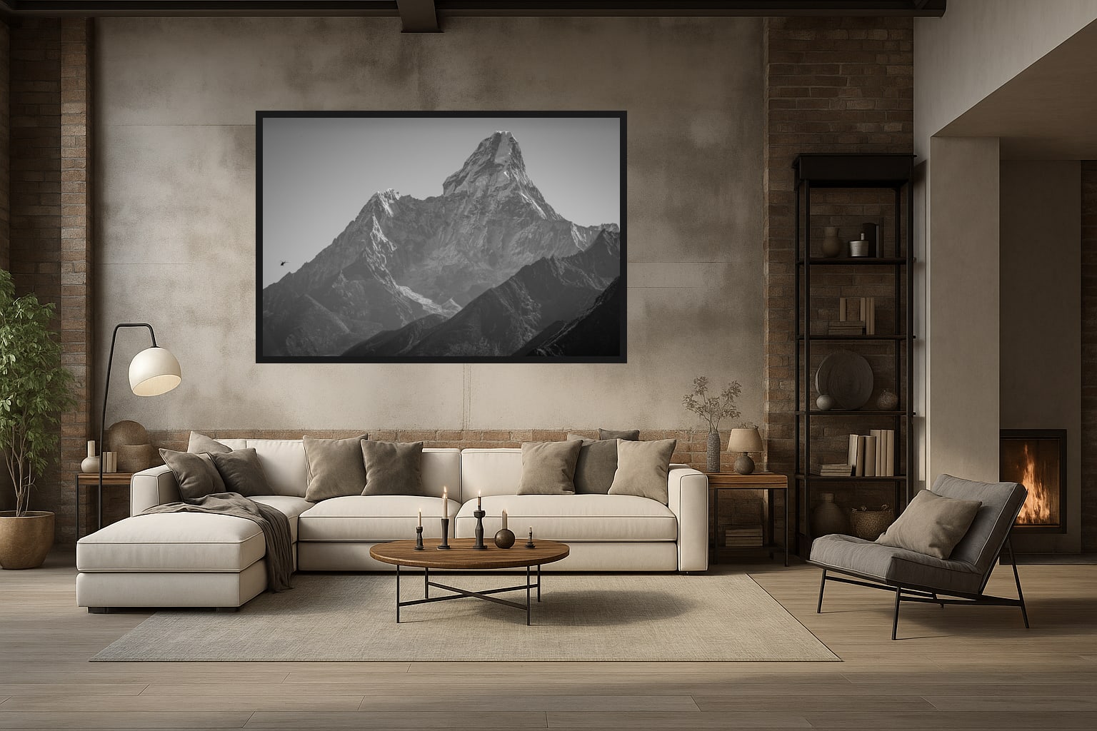 Khumbu Passage in a room