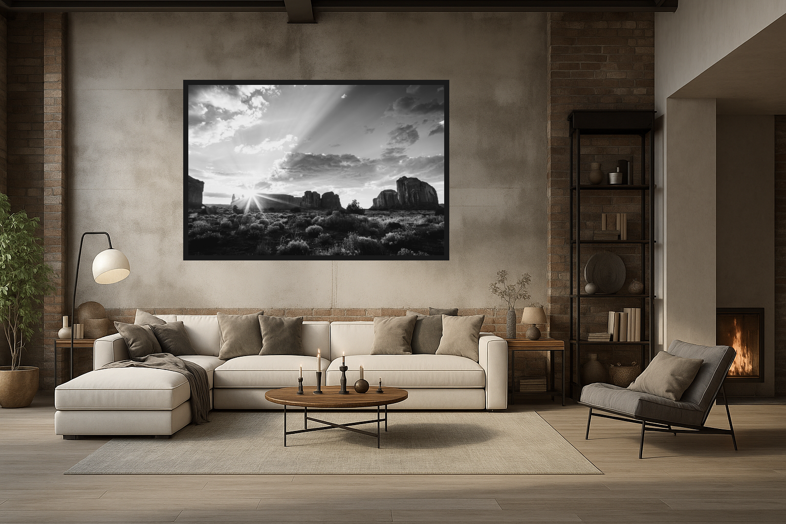 Monument Valley in a room