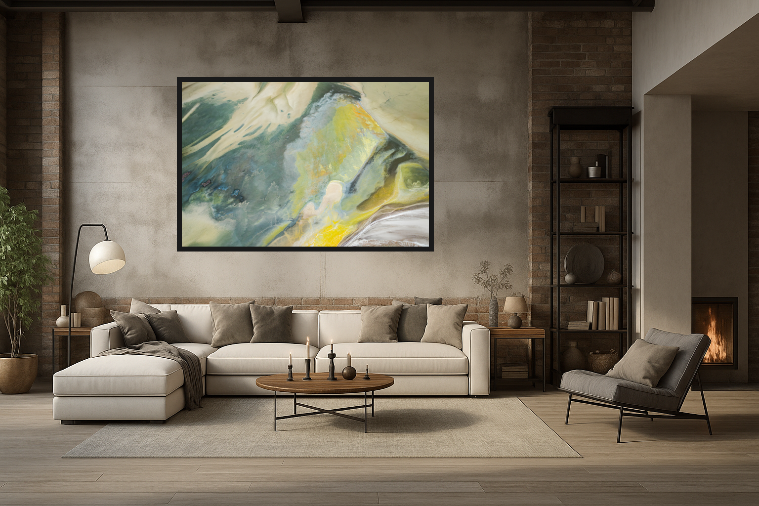 Altipalette in a room