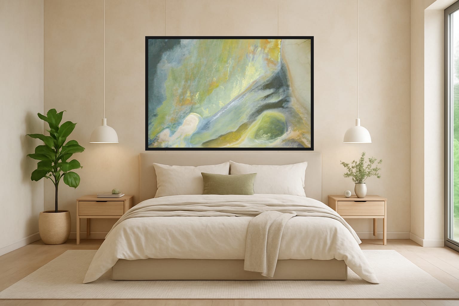 Textured Flow in a room