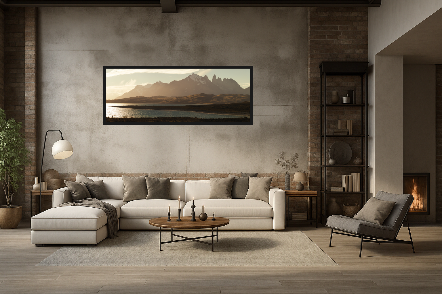 Before the World Woke in Living Room