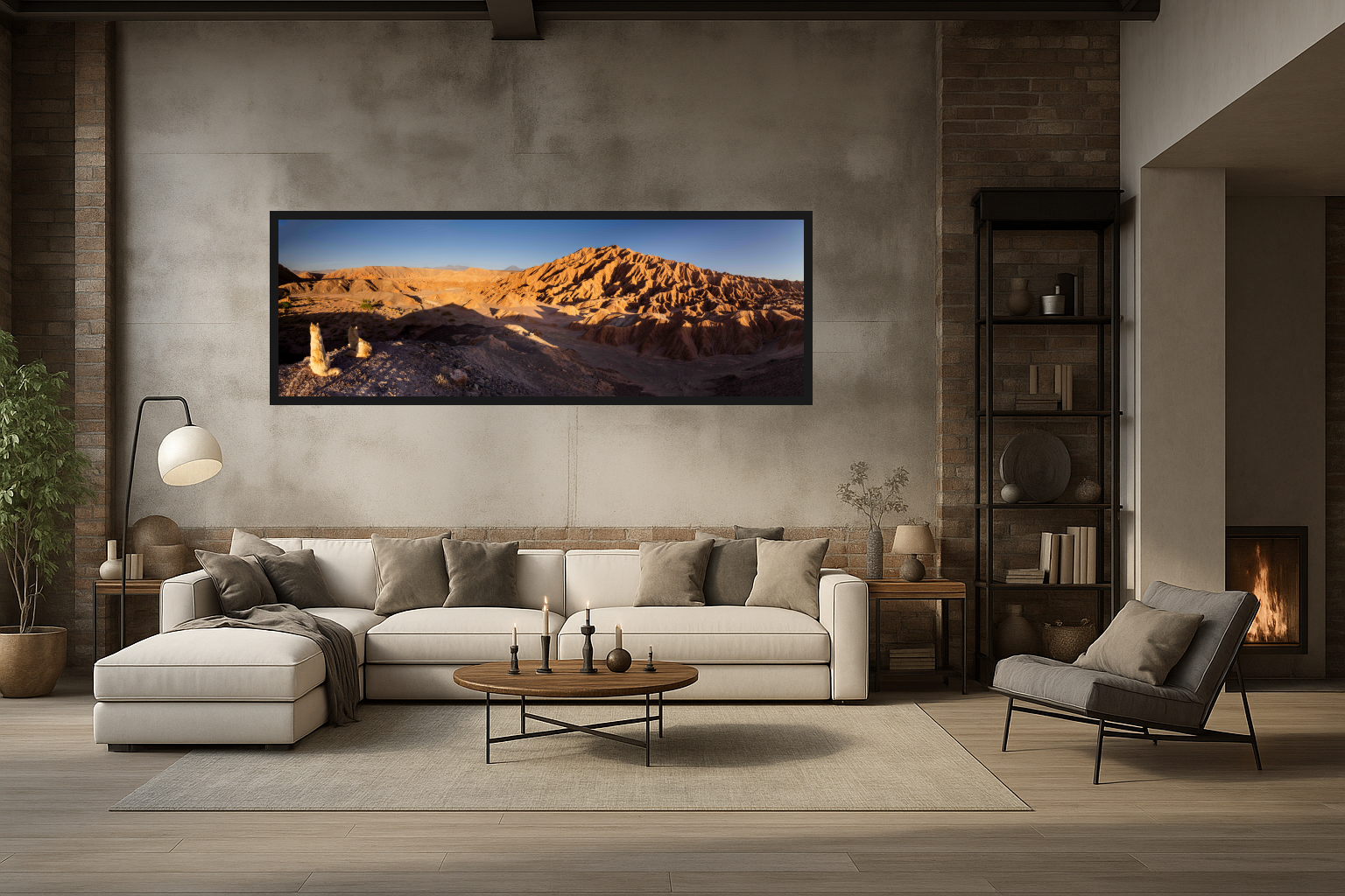 Mountain Spirit in Living Room