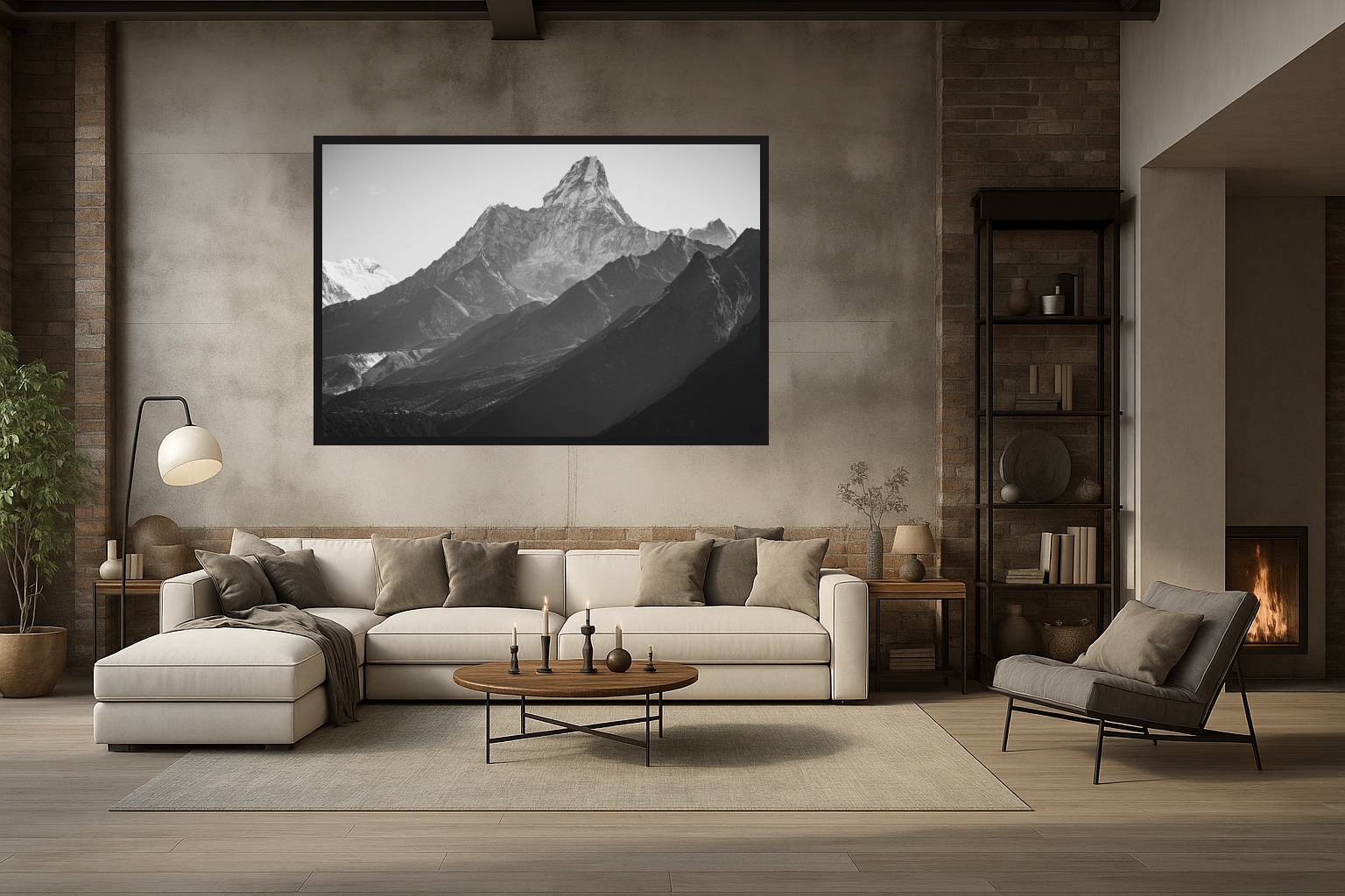 Snowmelt in Living Room