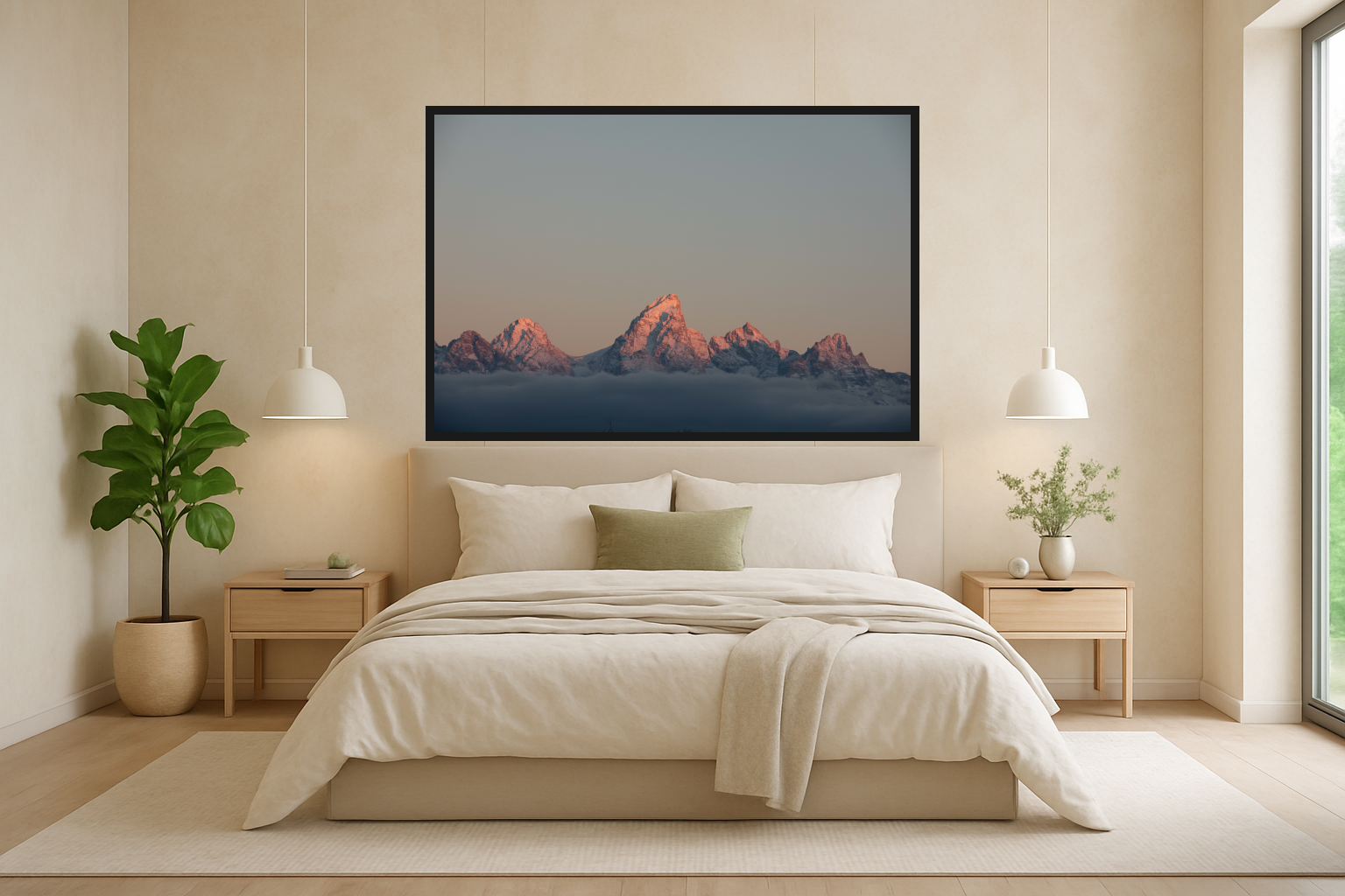 Teton Waters in a room