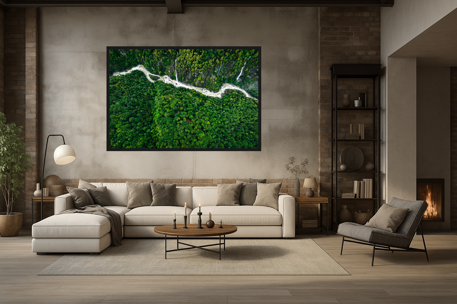 Storm Flow in Living Room