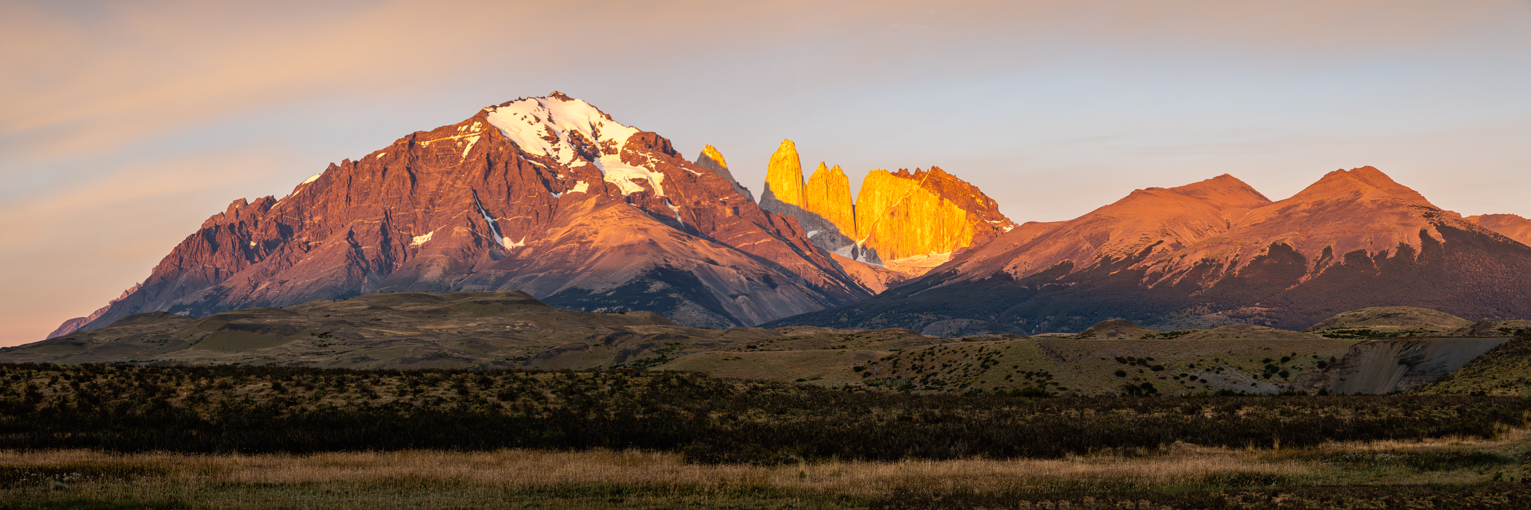 Sunset Spires, Chile