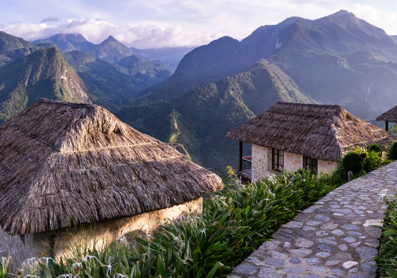 Luxury mountain retreat