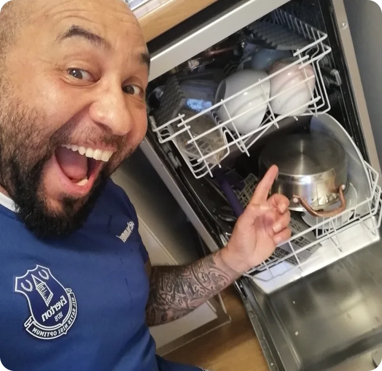 Fill your dishwasher