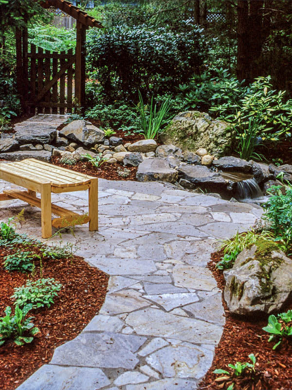 Flagstone Pathway Installation Medina