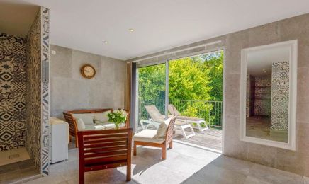 Hôtel La Ségalière : Spa à Cajarc