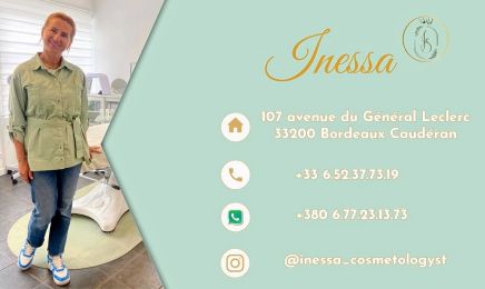 Inessa Cosmetologist : Barbier à Bordeaux