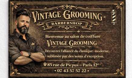 Vintage Grooming : Coiffeur à Paris