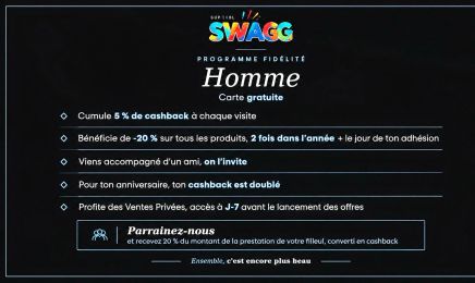 Swagg - Aubenas  : Coiffeur à Saint-Étienne-de-Fontbellon