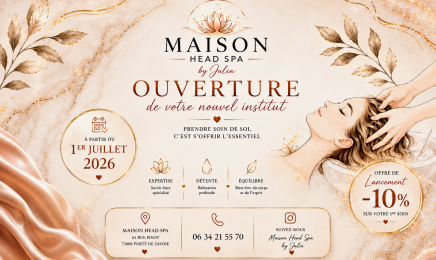 Maison Head Spa by Julia : Spa à Porte-de-Savoie