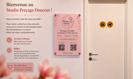 Perçage douceur by Aline Tassia : Manucure à Forest