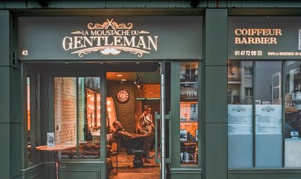 La moustache du gentleman : Coiffeur à Levallois-Perret