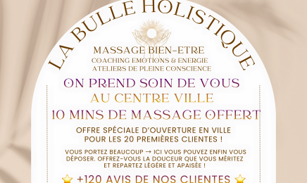 La Bulle Holistique ~ Massages Bien-être • Coaching émotionnel & énergétique : Institut de beauté à Toulouse